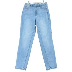 WAX JEAN‎ COLLECTION Womens Light Wash High Rise Straight Leg Jeans Size 7 28